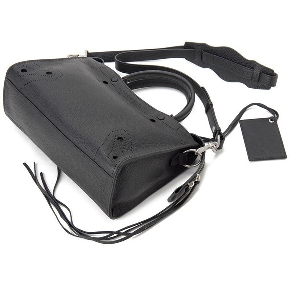 Balenciaga Blackout City S Tote Bag Black - Picture 2 of 6